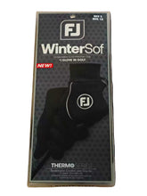 FOOTJOY 2026 MEN WINTERSOF GLOVES PAIR BLACK